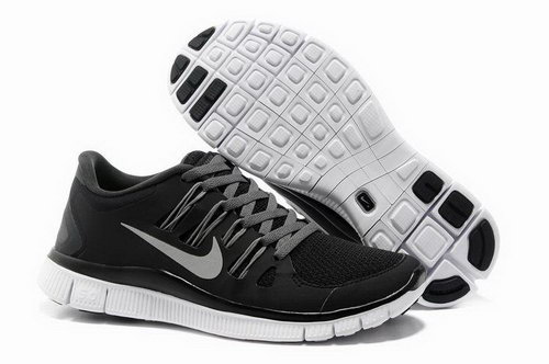Nike Free Run +3 5.0 Womens Black Grey Low Cost